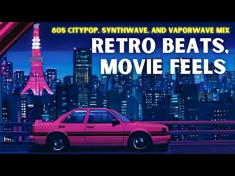 Instrumental BGM that Feels Like a Movie 80s Citypop & Synthwave Tokyo Nights