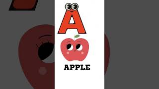 A for Apple : Alphabet #aforapple #aforant #shorts