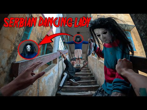 SERBIAN DANCING LADY IN REAL LIFE l PARKOUR POV ESCAPE ''Part 2.0'' (Horror Parkour POV Short)