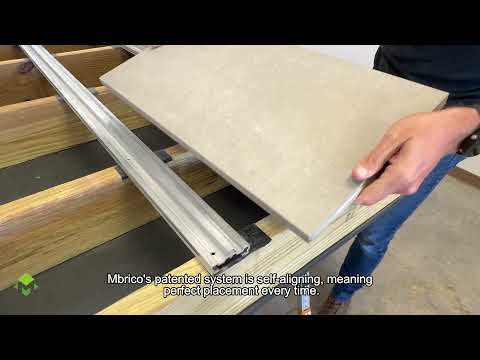 Mbrico's Joist Framed System - One-Minute Install Overview