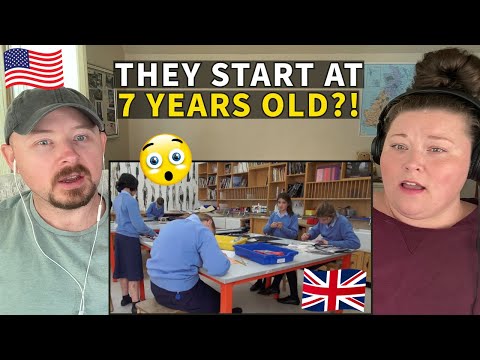 Americans React to British Boarding Schools for the First Time!