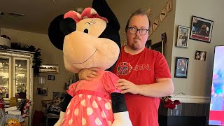 60 inch Minnie Mouse Plush Unboxing Video