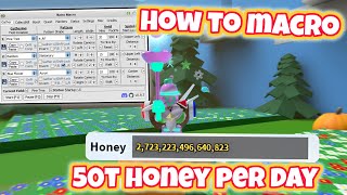 How to Macro in Bee Swarm Simulator with Natro Macro