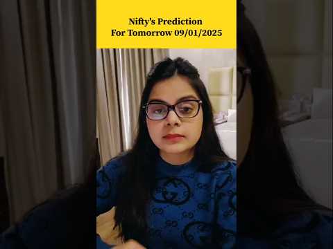 Nifty's Prediction For Tomorrow  #NiftyPrediction 09/01/2025 #StockMarketTips #NiftyAnalysis #shorts