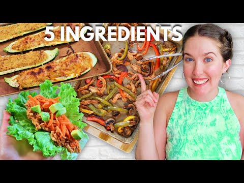 5 Ingredient Recipes! Vegan, Gluten-Free Recipes for Busy Weeknights (Quick, Easy, Cheap!)