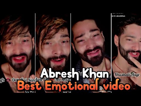 Abresh Khan best Emotional songs video🔥 || mx takatak video