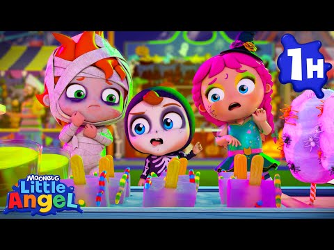 Halloween Carnival 🎃👻 | Little Angel | Nursery Rhymes