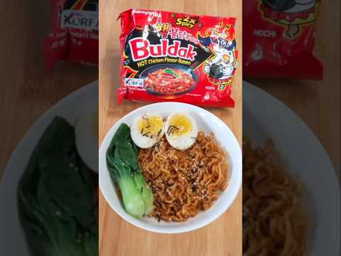 2× Spicy Buldak Ramen#spicy noodles##mizo eisiam