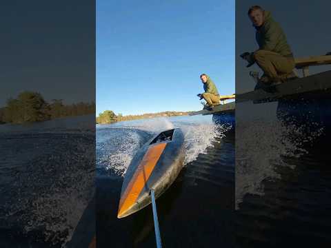 Can A 3D Printed RC Boat Go FAST? #shorts