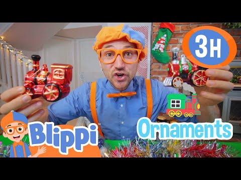 Christmas Creativity: Blippi’s Festive DIY Crafts! | Blippi | Kids TV Shows