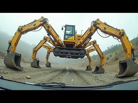 Extreme Dangerous Transport Skill Operations Oversize Truck, Biggest Heavy Equipment Machines