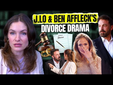 J Lo & Ben Affleck's Divorce Drama  and What It Says About Texas Family Law!