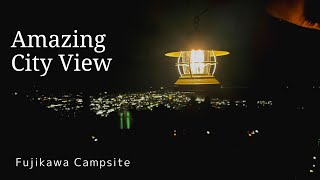 Mt. Fuji and Shizuoka Bay View-Fujikawa Campground 【富士川キャンプ場】