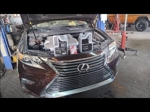 2017 lexus ES 350 engine oil filter replacement