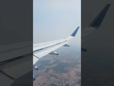 Landing in banglore airport || Banglore airport || #bangloreairport #banglore #indigo #landing