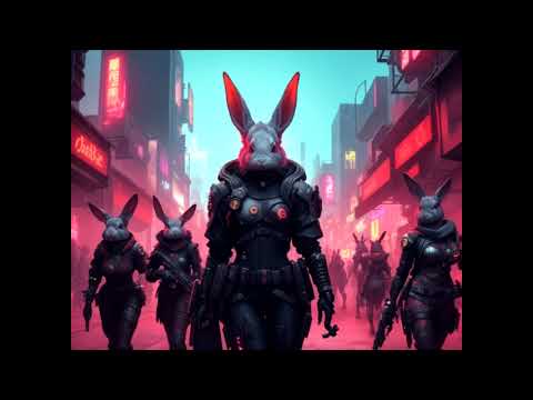 CyberPunk Music Cyber Beats Lofy Vibes Lofi Bunny