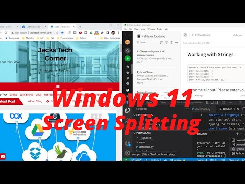 Windows 11 How To Split Screens In All New Ways