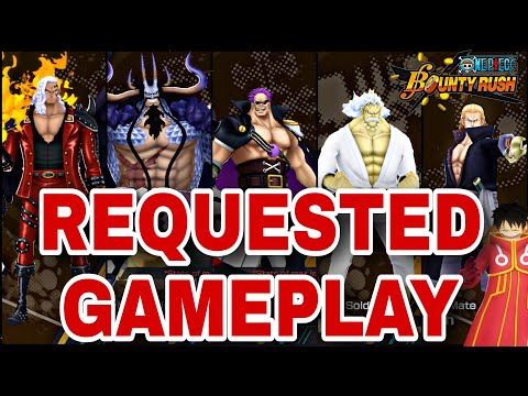 MY FIRST REQUESTED GAMEPLAY 😤 | One Piece Bounty Rush OPBR SS League Battle