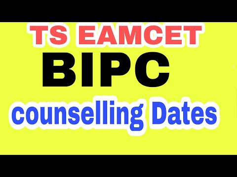 ts eamcet 2021  bipc counselling  dates