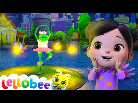 Night Time Magic ✨ | Lellobee City Farm | Moonbug Kids - Farm Animals