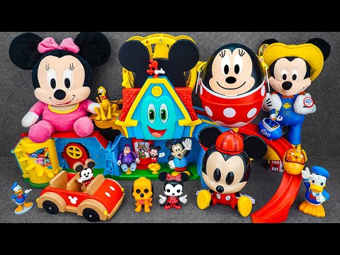 Satisfying with Unboxing Minnie Mouse Roller Coaster Jumbo Fun House Playset | Review Toys ASMR