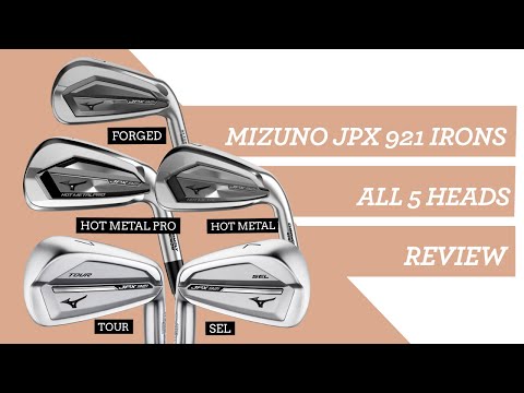 Mizuno JPX 921 Irons : Expert Review of all 5 heads