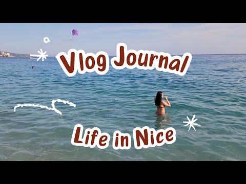 VLOG | Summer in Nice, South of France #mukbang #먹방 #nicefrance #니스 #프랑스