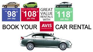 Great Value Rentals with Avis Malaysia