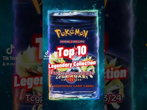 Top 10 LEGENDARY COLLECTION Pokémon Cards!! #shorts #legendarycollection #pokemoncards