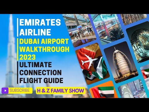 Dubai Airport Terminal Walkthrough | Ultimate Connection Flight Guide 🛫 | Dubai Airport