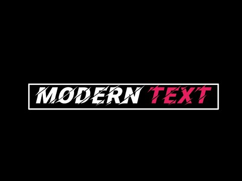 HOW TO MAKE MODERN TEXT IN KINEMASTER AND PIXELLAB (WOW SMOOTH TRANSITION)