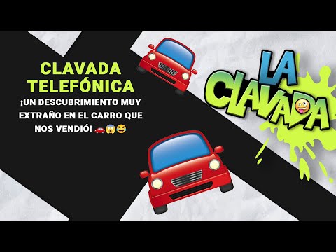 Clavada Telefónica: ¡Un Descubrimiento Muy Extraño en el Carro que nos Vendió! 🚗😱😂 | Enrique Santos