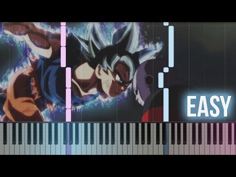 Dragon Ball Super - Clash Of Gods/Ultra Instinct | How To Play Piano Tutorial [EASY] + Sheets