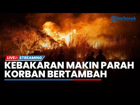 🔴Peringatan Sangat Berbahaya, Kebakaran Meningkat Akibat Angin Kencang, LA Alami Situasi Ekstrem