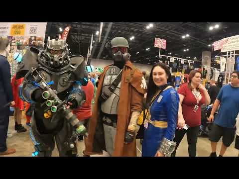 Fallout Cosplay | Enclave Soldier Invades MEGACON 2025