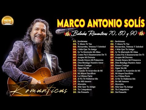 MARCO ANTONIO SOLIS MIX ROMANTICO ÉXITOS - LAS MEJORES CANCIONES DE MARCO ANTONIO SOLIS