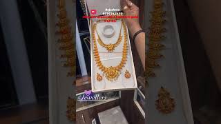 Gold bridal set total 70grams #goldbridaljewellery #subscription #viral #shorts