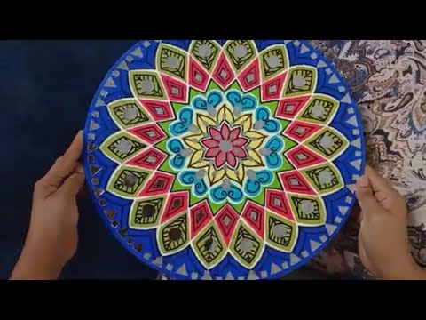 3 DIY Decor Ideas  | घर को सजाने के तरीक़े - Lippan Art work, Glass Painting, Pour Art wall Hanging