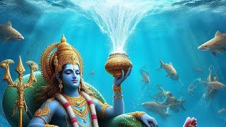 "Shantakaram Bhujagshayanam: Divine Melodies of Lord Vishnu | Vishnu stotram | Vishnu sahasranamam