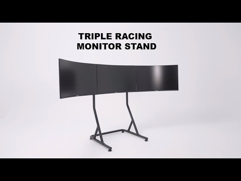 Triple Racing Monitor Stand - Assembly Guide | Start Your Professional Racing Experience