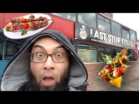 Best KEBAB In The World Is Now In London DOUBLE-DECKER Bus - Last Stop Kebab