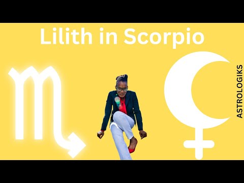 Lilith in Scorpio - Astrologiks