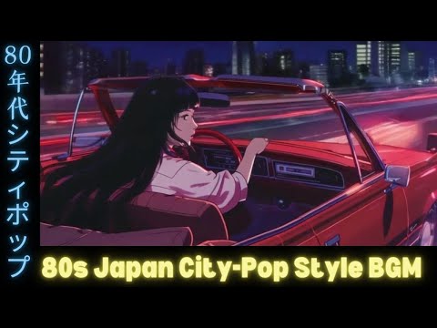 🚗🌃 80s Japan City Pop Style BGM 🎵 Night Drive Music