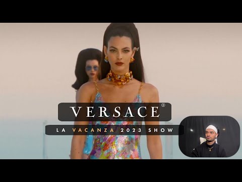 Reacting to Dua Lipa x Versace La Vacanza 2023 Fashion Show | A Star-Studded Glam Affair! 💎