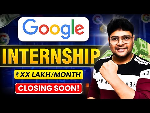 Google is Hiring Interns 🤑 ✅ | Winter Internship 2025 | Closing Soon | Apply Now |@thisisvidhey274