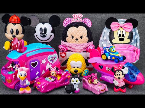 Satisfying with Unboxing Disney Minnie Mouse Pet Tour Van Playset | Review Toys ASMR