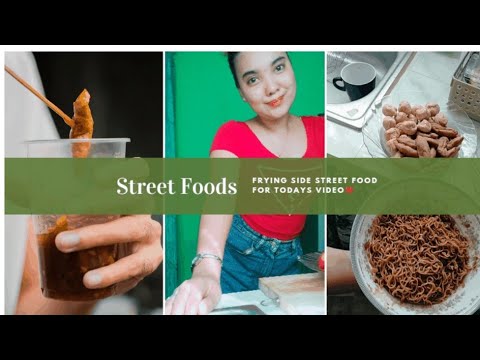 Cooking serye (Mee goreng with side street food) #cooking #videos #sunday #minivlog #greenkitchen