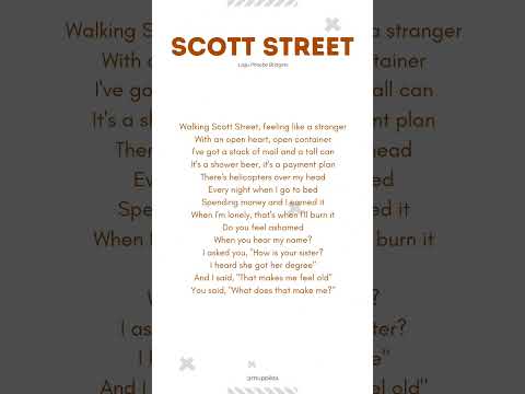 #inggris #lyrics #scottstreet