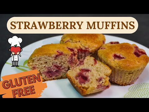 Gluten-Free Strawberry Muffins: Fresh & Fluffy (Homemade Flour Blend!)