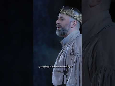 Étienne Dupuis as Macbeth in WNO's Macbeth | Nov. 13 - 23, 2024